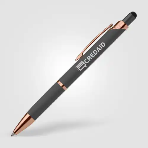 Zenith Tri-Softy Rose Gold Pen w/ Stylus