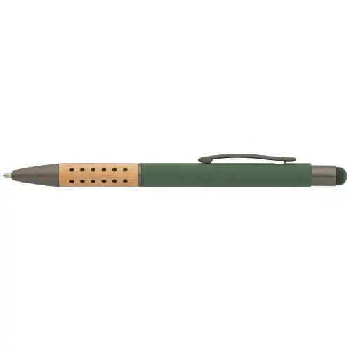 Bowie Bamboo Grip Pen w/Stylus