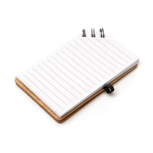 A6 Bamboo Notebook