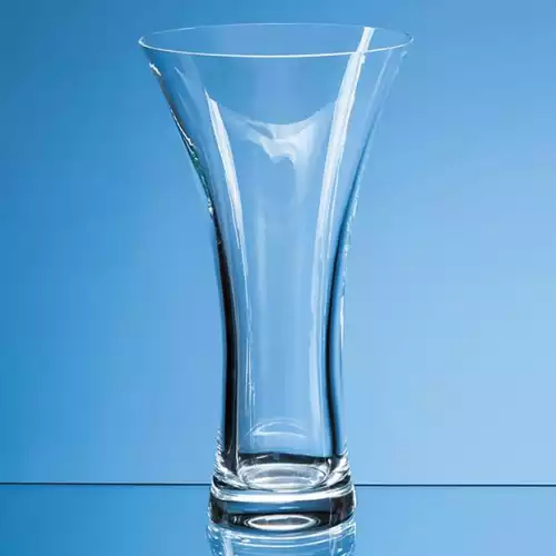 25cm Neptune Plain Trumpet Vase