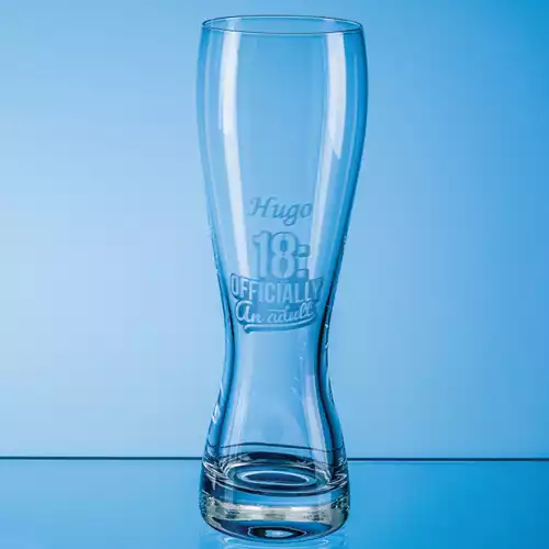 0.395ltr Curved Pilsner Glass