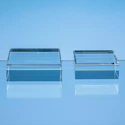 7.5cm x 7.5cm Optical Crystal Base