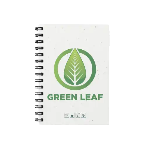 Seeded Paper Notebook A6