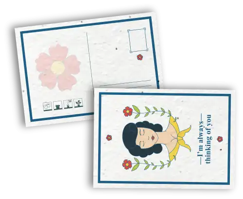 A7 Seeded Paper Postcards (2PP) 