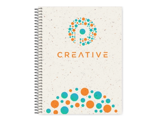 Seeded Paper Notebook A5