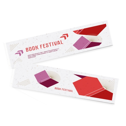 Seeded Paper Small Bookmarks (2PP)