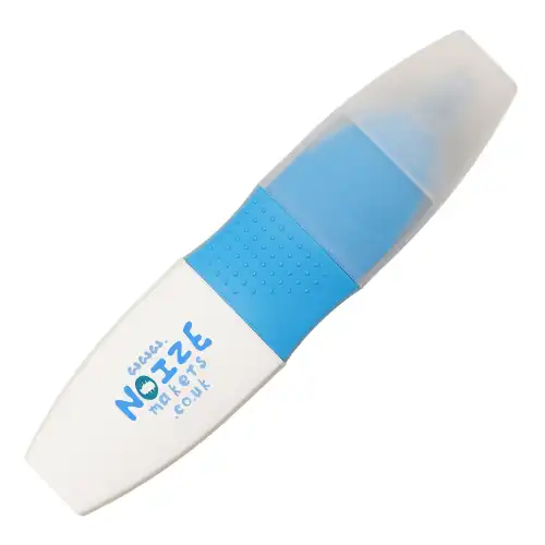 White Neon Flat Capped Highlighter