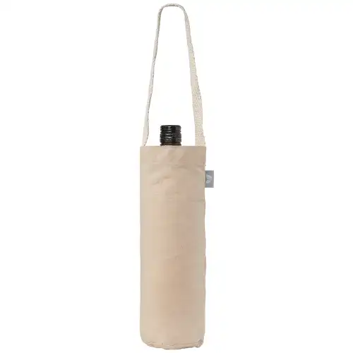 Recycled 6 oz. Cotton Wine Bag