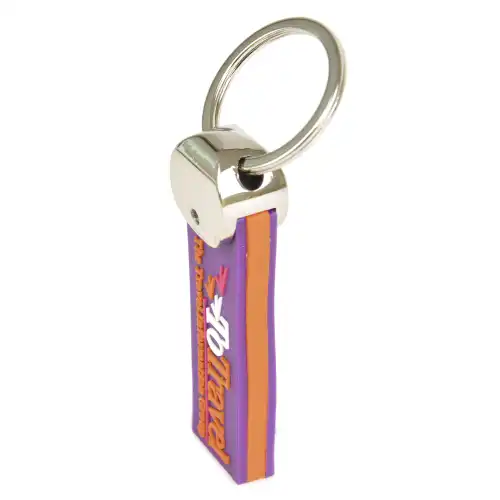 Pvc Layered Keyring