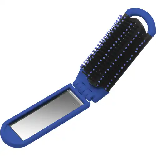 Foldable hair brush