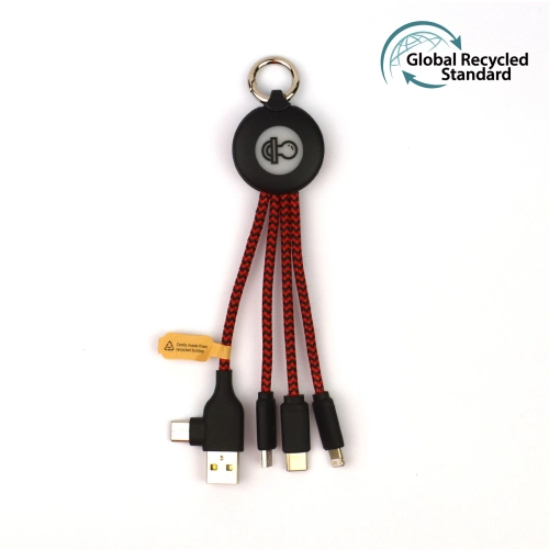 C19 rPET Multi Charing Cable