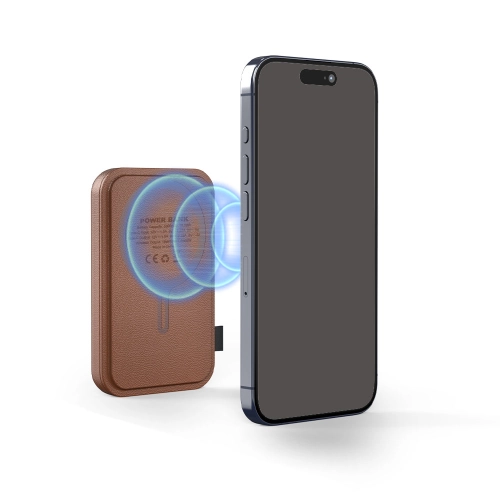 P110 – 5000mAh Magsafe Leather Power Bank