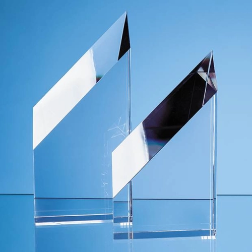 28cm Optical Crystal Stafford Peak Award