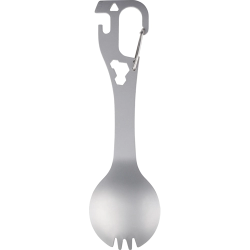 Stainless steel spork
