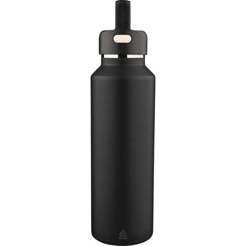 Recycled stainless steel double walled bottle (600ml)