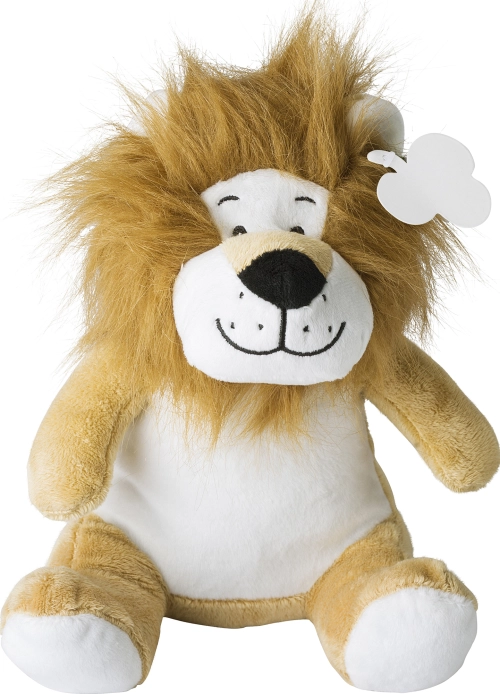 Plush lion, suitable for direct digital print 