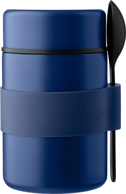 Stainless steel double walled lunch pot