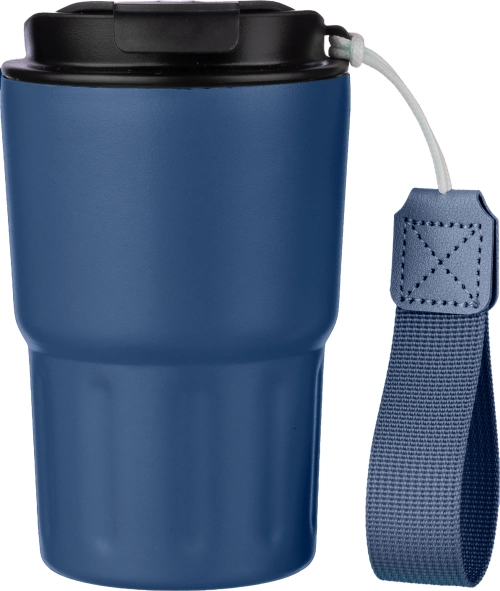 Stainless steel double walled travel mug (320ml)