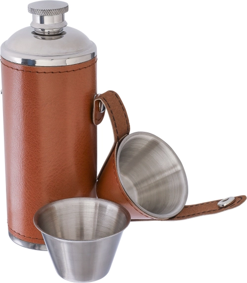 Recycled stainless steel flask (230ml)
