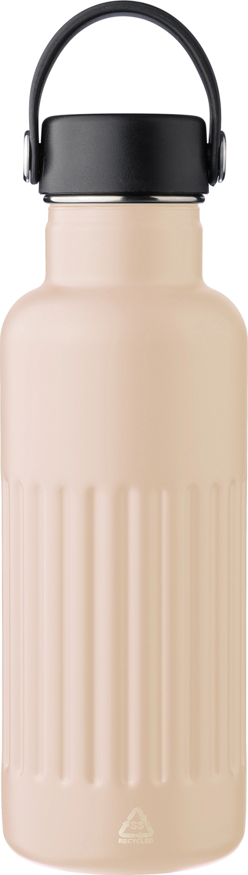 Recycled stainless steel double walled drinking bottle (500ml)