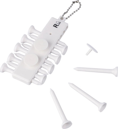 Recycled golf tee set