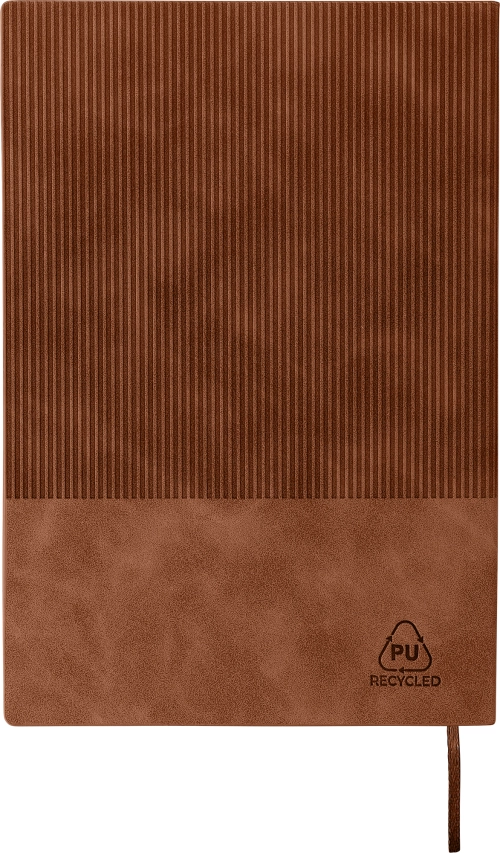 Recycled PU notebook (approx. A5)