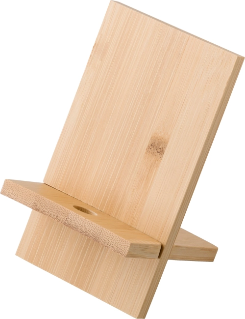 Bamboo phone stand