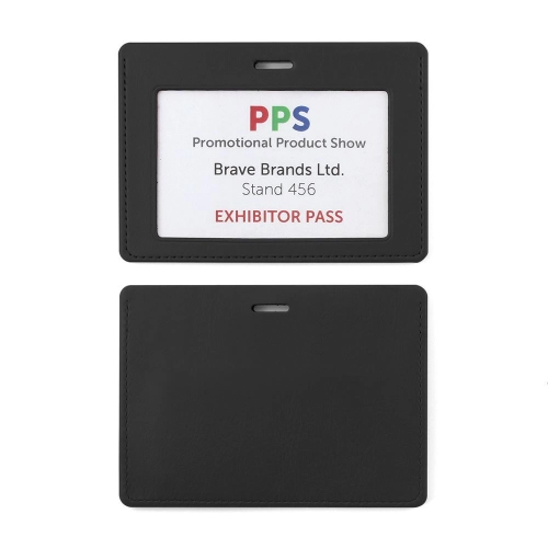 ID Card Holder in recycled Como, a quality vegan PU.