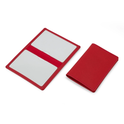 Credit or Travel Card Case in recycled Como, a quality vegan PU.