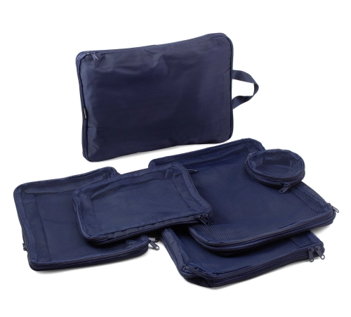 Compression Packing Cubes Set of 6 in Recycled rPET