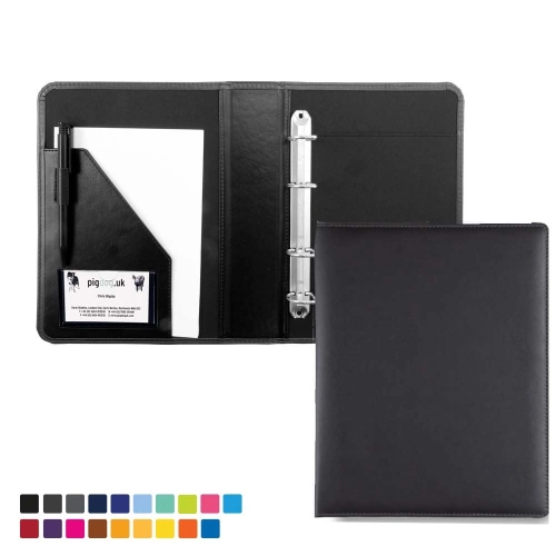 A5 Ring Binder in Soft Touch Vegan Torino PU.
