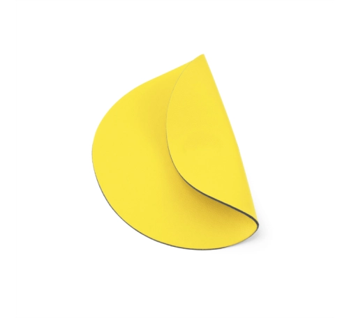 Flexi Round Coaster finished in Porto, a quality recycled vegan material