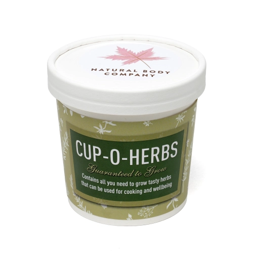 White Cup-O-Herbs Grow Kit