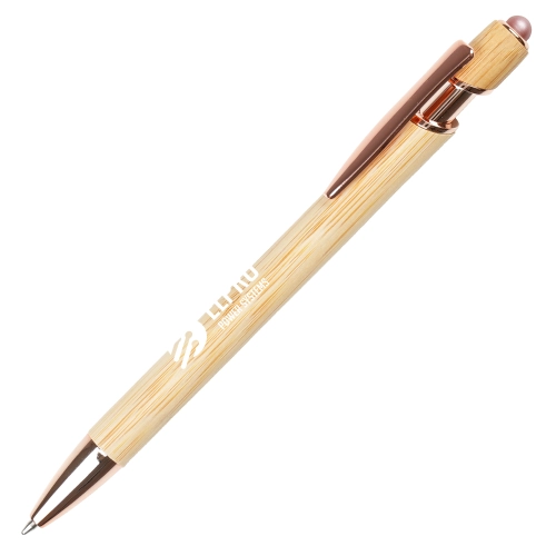 Nimrod Bamboo Rose Gold Ball Pen