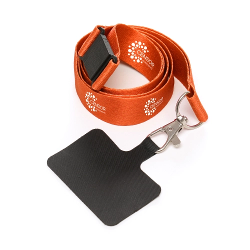 Made in Britain Lanyard with Mobile Phone Attachment