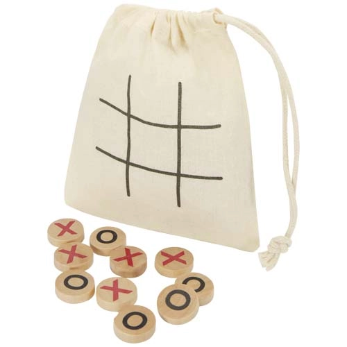 Whorl wooden tic, tac, toe game