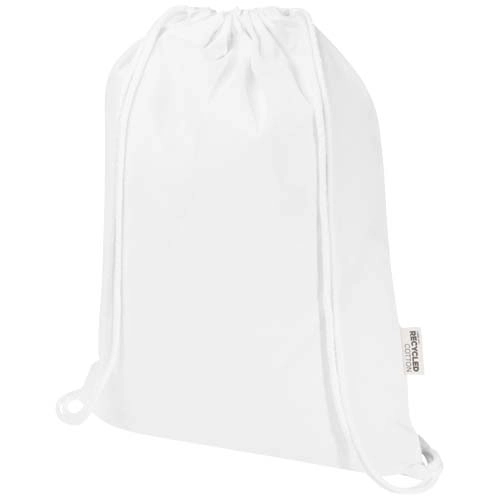 Oregon Blend 140 g/m² GRS recycled drawstring bag 5L
