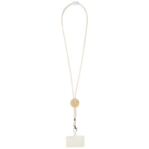 Adhab smartphone lanyard with bamboo details