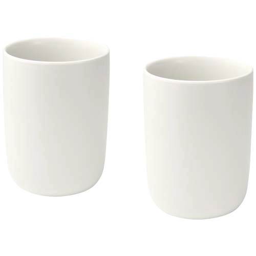 Male 350 ml ceramic cups with matt finish - set of 2