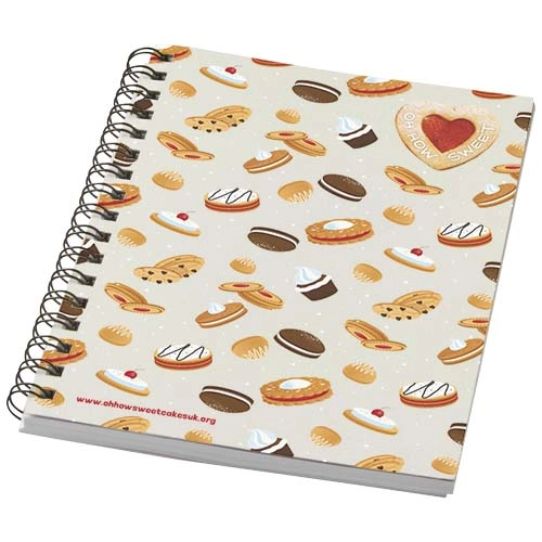 Desk-Mate® A6 colour spiral notebook