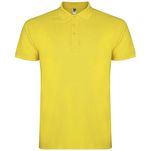 Star short sleeve kids polo