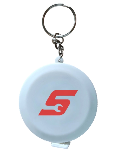 Circular Tape Measure Keyring