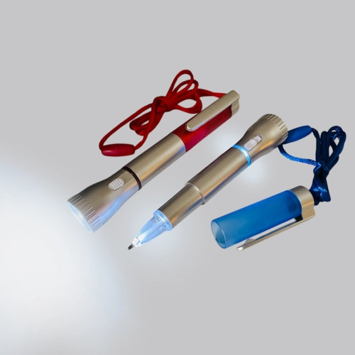 Light Up Torch Pen with Neck Cord