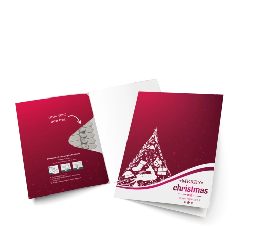 Christmas Seedsticks® Greeting Cards