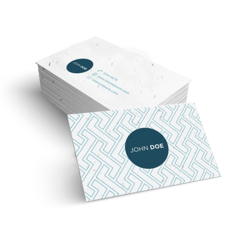 Seeded Paper Business Cards (2PP)