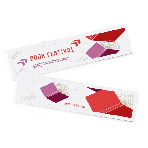 Large Seeded Paper Small Bookmarks (2PP)