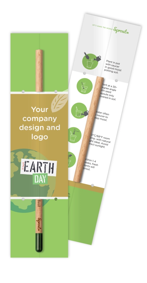 Sprout Customised Seed Pencils & Customised Sleeves