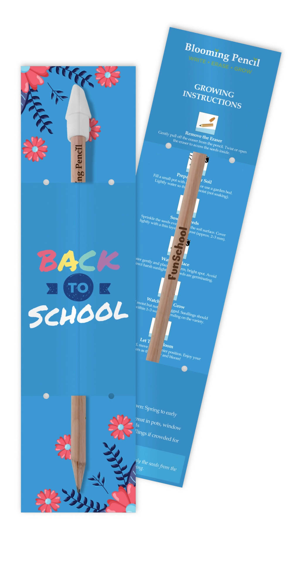 Blooming Pencil with Customised Sleeve