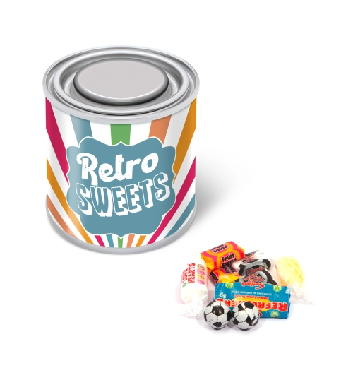 Small Paint Tin - Retro Sweets