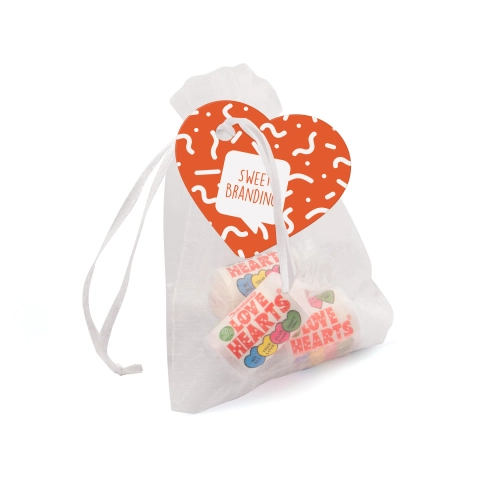 Eco Range - Organza Bag - Love Hearts®